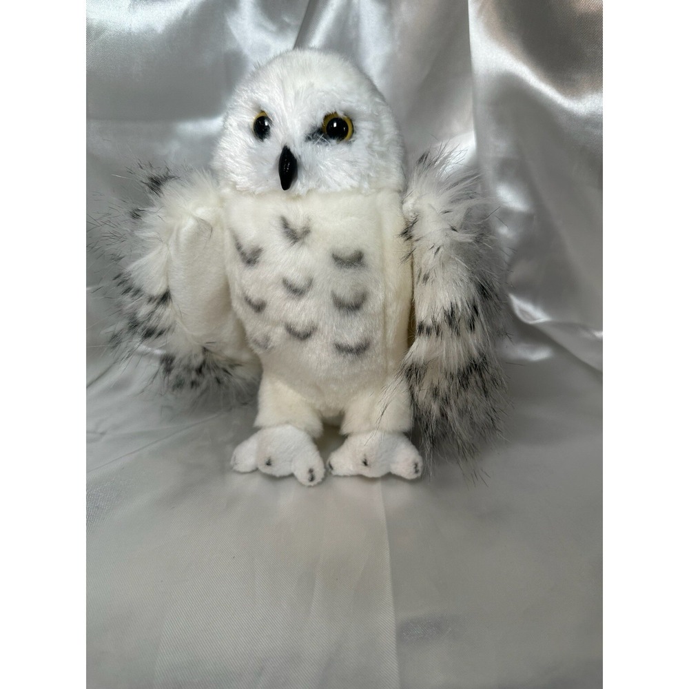 Douglas Spotted Snow Owl - White Plush Collectible Stuffed Animal